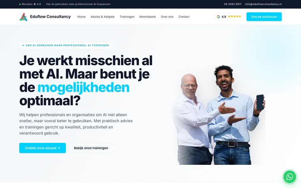 Website Eduflow Consultancy